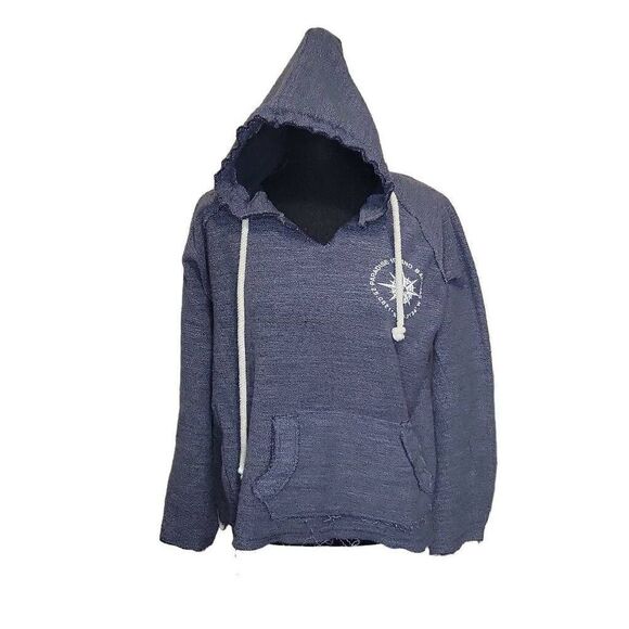 Vineyard Crew Distressed Hoodie - Picture 1 of 8